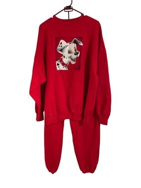 Disney Red 101 Dalmatians Pajama Set